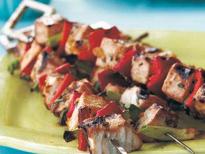 Swordfish Souvlaki