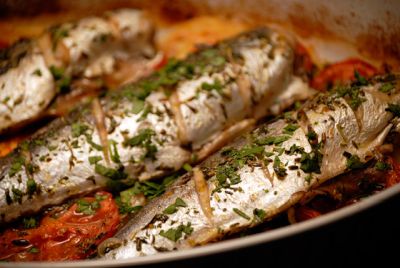 Baked Mackerel