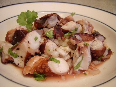 Corfu Recipes - octopus meze