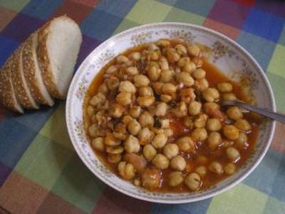 Corfu Recipes - Chick Pea Soup