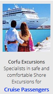 Corfu Excursions, specialists in safe and comfortable shore excursions for cruise passengers.